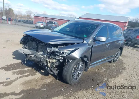 2018 Infiniti Qx60 из США, поврежденный, VIN 5N1DL0MM0JC508969